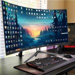Curved Gaming Monitor Factory - IPS Curved 21-34-49 Inch 240hz 4K 5K Led with USB Type-C