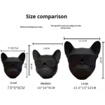 Bluetooth Speaker Factory - Creative Bulldog Portable HiFi Dog Head Wireless Subwoofer with LED
