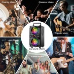 Bluetooth Speaker Factory - Portable Double Subwoofer Heavy Bass Wireless 100ft Outdoor