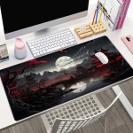 Gaming Mousepad Supplier - Riverside Full Moon XXL Mousepad Keyboard Pad Large Desk