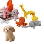Pet Chew Toy Supplier - Durable Cotton Rope Bite Cleaning Puppy Toys Wholesale Accessories