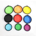 Collapsible Pet Bowl Supplier - Personalized Rubber Silicone Food Water Bowl with Lid