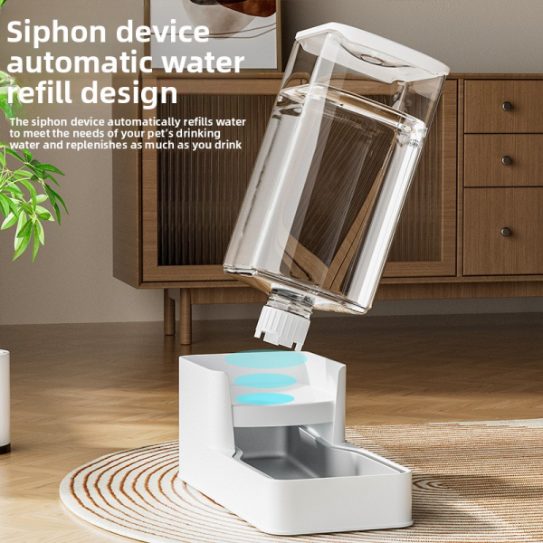 Auto Pet Feeder Manufacturer - Plastic Dog Cat Water Dispenser Refillable Drinking