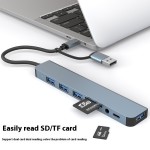 Type-C Hub Manufacturer - Type-C Eight-In-One Dual-Head Expansion Dock Multi-Function USB