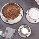Stainless Steel Pet Bowl Factory - Customizable Brand M L XL Eco-Friendly Non-Slip