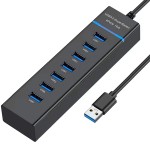 USB Hub Splitter Factory - High-Speed 7 Port USB 3.0 Multi Hub Convenient Accessory