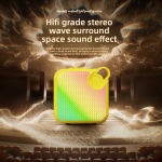 Bluetooth Speaker Factory - 2025 New X711 5W Wireless RGB LED Mini Plastic Desktop Audio