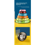 Stainless Steel Pet Bowl Factory - Customizable Brand M L XL Eco-Friendly Non-Slip