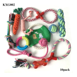 Dog Rope Toy Supplier - Factory Wholesale Polyester Rope Interactive Training Endurance