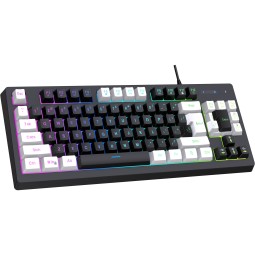 Gaming Keyboard Factory - Hot Sale 87% Mini RGB Backlight ABS Membrane Wired 87 Keys