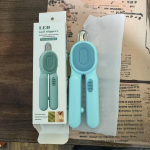 Pet Nail Clipper Supplier - 3 in 1 with LED Light Detachable Nail Caps Prevents Splintered
