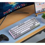 Mechanical Keyboard Factory - 2025 Mini RGB Gaming 68-Key Anti-ghosting Wired BT Green