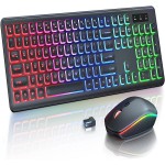 Wireless Keyboard Combo Factory - 2025 Backlit Rechargeable RGB Full-Size Ergonomic
