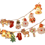 Christmas Lights Supplier - Santa Claus Snowman LED Colorful String Lights Decoration