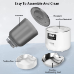 Smart Pet Feeder Factory - Automatic 4L Capacity Remote Control WIFI Video Connect