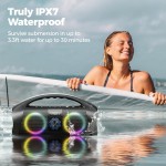 Wireless Speaker Factory - Bluetooth Speakers with Subwoofer 60W Stereo Sound IPX7 Waterproof