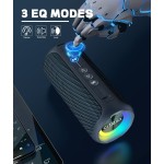 Bluetooth Speaker Manufacturer - 40W Loud Stereo Portable IPX7 Waterproof with Deep Bass/LED