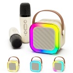 Portable Karaoke Machine Factory - Mini Bluetooth Speaker Microphone Gifts for Kids Age 4-12