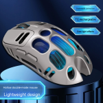 Bluetooth Mouse Supplier - Dual-Mode Rechargeable Hollow Mechanical Wireless for Office
