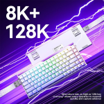 Gaming Keyboard Manufacturer - AULA Spider HERO84 Magnetic Axis RGB Wired High Performance
