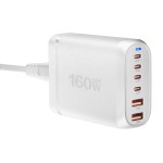 USB C Fast Charger Supplier - Hot Selling 160W Compact 6 Port PD Charging Station 2A Output