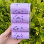Pet Waste Bag Manufacturer - Custom Logo Printing Cute Pattern Biodegradable Toilet Bag