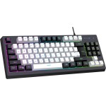 Gaming Keyboard Factory - Hot Sale 87% Mini RGB Backlight ABS Membrane Wired 87 Keys