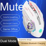 Wireless Mouse Manufacturer - Factory Custom E-Sports Dual-Mode Luminous Ergonomic