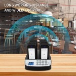 Restaurant Pager System Factory - 2025 Hot Items with 16 Wireless Call Buzzers Social