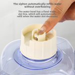Smart Pet Feeder Manufacturer - Automatic Feeder Water Dispenser Anti-Tip Plastic Bowl