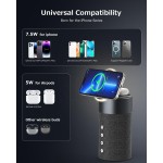 Bluetooth Speaker Supplier - Magnetic Wireless Charger with Night Light 2 in 1 Charging Station