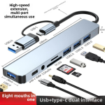 USB C Hub Manufacturer - USB 3.0 Type-C Hub 5 1 Multi-Port Docking Station for Laptop Tablet