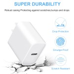 USB C Wall Charger Factory - 2025 Hot 20W USB C Wall Charger Block PD Power Adapter with