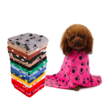 Pet Blanket Manufacturer - Paw Print Blanket Cat and Dog Mat for Winter Warmth