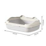 Cat Litter Box Factory - Oversized Semi-Closed Smart Open Anti-Splash Design Extra Large