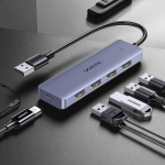USB Hub Supplier - UGREEN USB 3.0 High-Speed 4-Port Hub Aluminium Alloy Expansion Docking