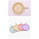 Travel Pet Bowl Supplier - Convenient Foldable Silicone Eco-Friendly Durable Feeding