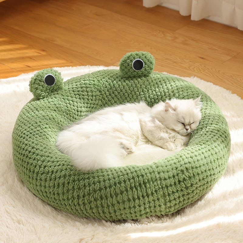Pet Nest Manufacturer - Selling Top Customizable Brand Cute Frog Series Warm Autumn