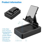 Phone Stand with Speaker Manufacturer - Cell Phone Stand Wireless Bluetooth Anti-Slip