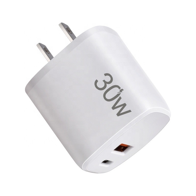 Travel Charger Supplier - UK New Design 30W Gan Mini Travel Charger Home Mobile 2 Ports