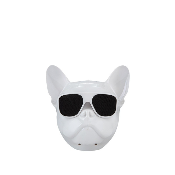 Bluetooth Speaker Factory - Creative Bulldog Portable HiFi Dog Head Wireless Subwoofer with LED