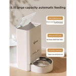 Automatic Pet Feeder Manufacturer - All-In-One Feeder Water Dispenser Solid Plastic Non-Electric