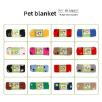 Pet Blanket Manufacturer - Paw Print Blanket Cat and Dog Mat for Winter Warmth