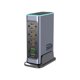 GaN Charger Manufacturer - Gallium Nitride Pd100W Multi-Port Fast Charger for Mobile Phones