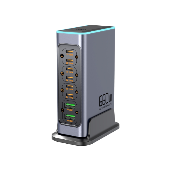 GaN Charger Manufacturer - Gallium Nitride Pd100W Multi-Port Fast Charger for Mobile Phones