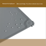 Pet Floor Mat Supplier - Silicone Waterproof Anti-Slip Bowl Mat Pet Feeding Mat