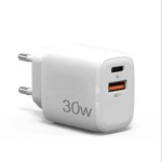 Travel Charger Supplier - UK New Design 30W Gan Mini Travel Charger Home Mobile 2 Ports