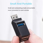USB Hub Adapter Factory - USB 3.0/2.0 High-Speed 3-Port Splitter with Type C Wireless Charger