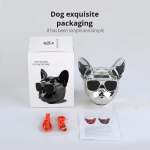 Bluetooth Speaker Factory - Creative Bulldog Portable HiFi Dog Head Wireless Subwoofer with LED