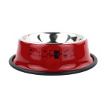 Stainless Steel Pet Bowl Factory - Customizable Brand M L XL Eco-Friendly Non-Slip